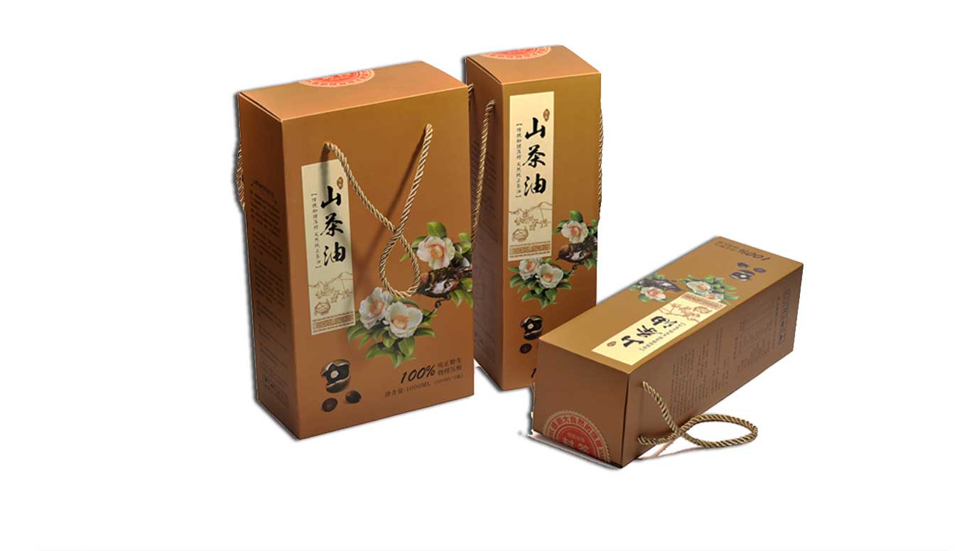 長(zhǎng)沙茶油紙盒包裝
